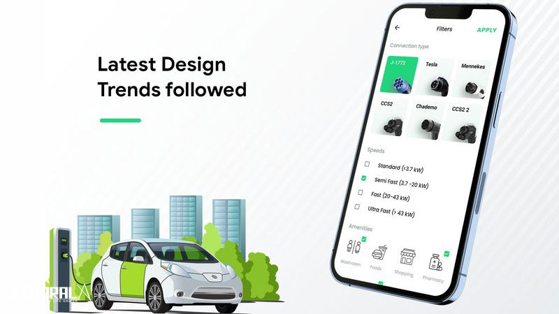 THIẾT KẾ APP MOBILE CHO TRẠM SẠC XE ĐIỆN: GIẢI PHÁP NĂNG LƯỢNG XANH